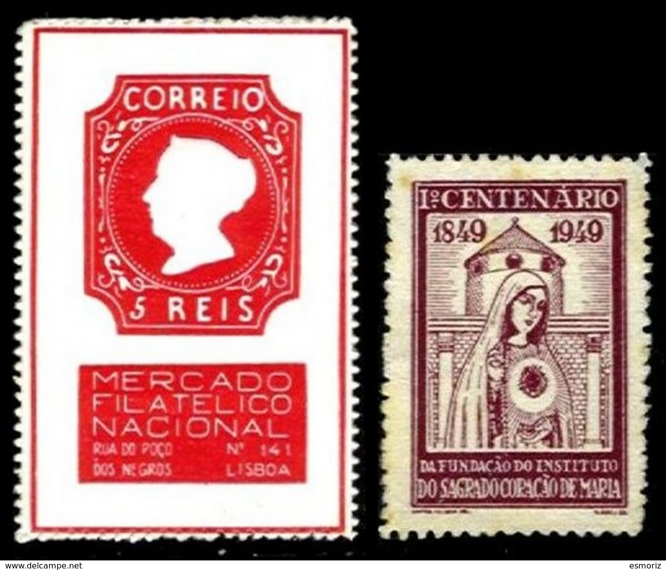 PORTUGAL, Vinhetas Semi-Modernas, F/VF - Neufs