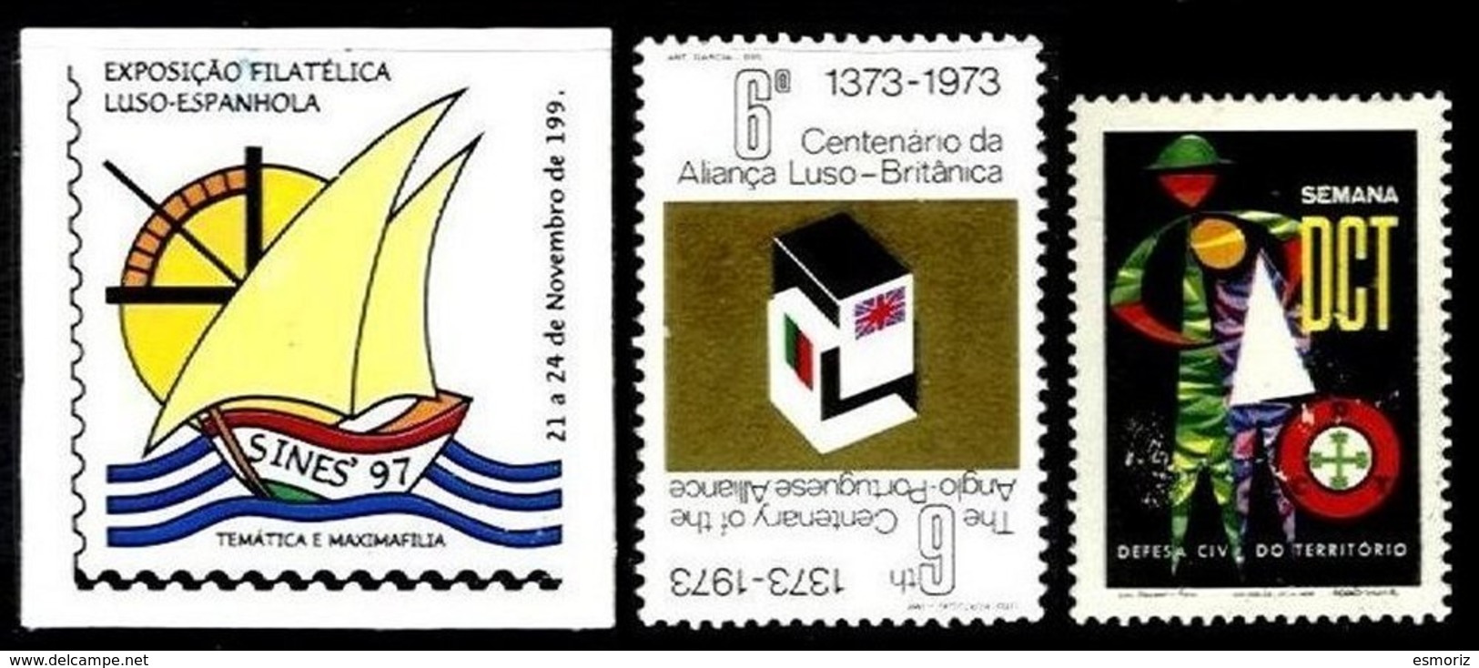 PORTUGAL, Vinhetas Comemorativas, F/VF - Unused Stamps