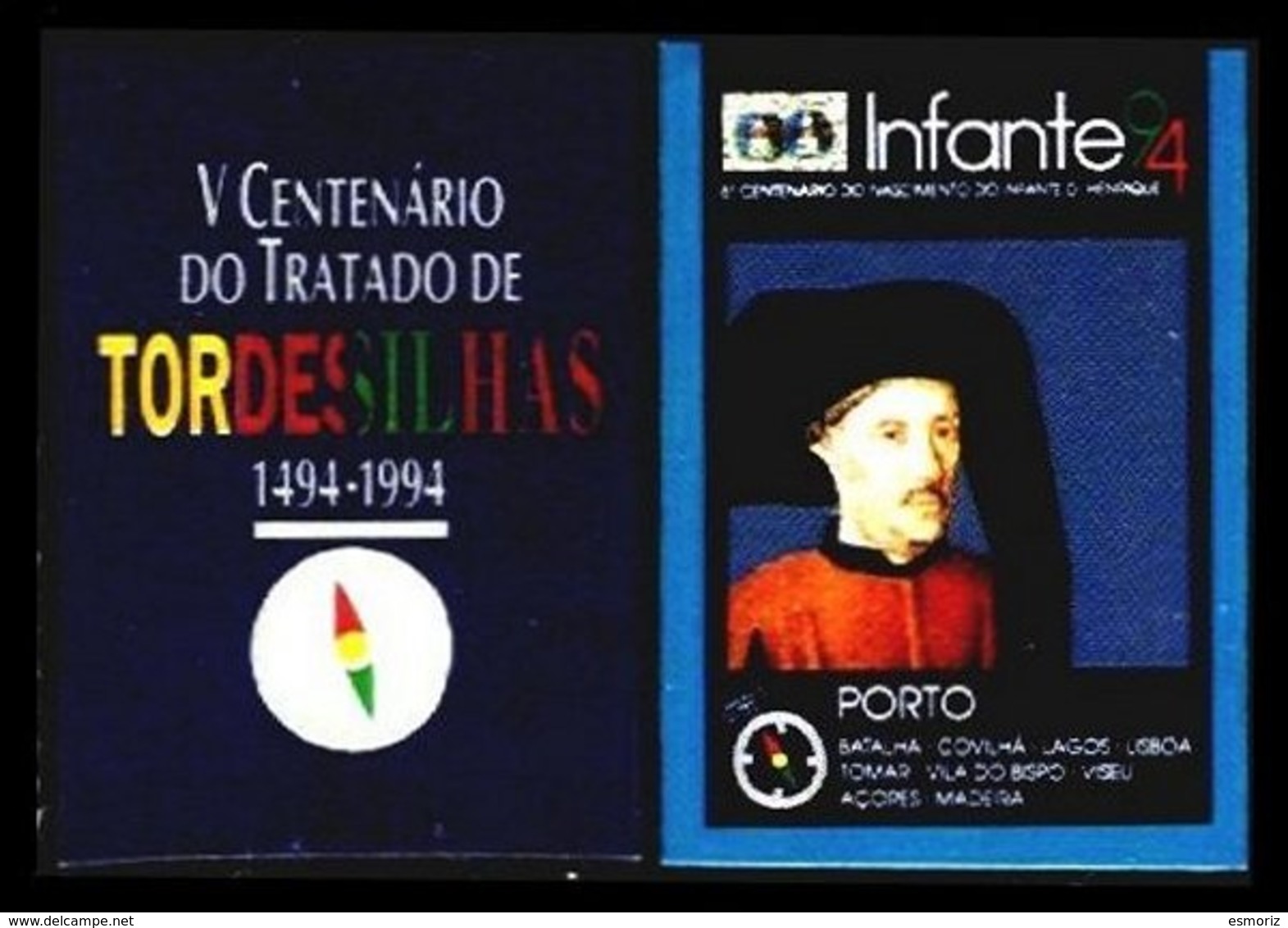PORTUGAL, Vinhetas Comemorativas, F/VF - Neufs