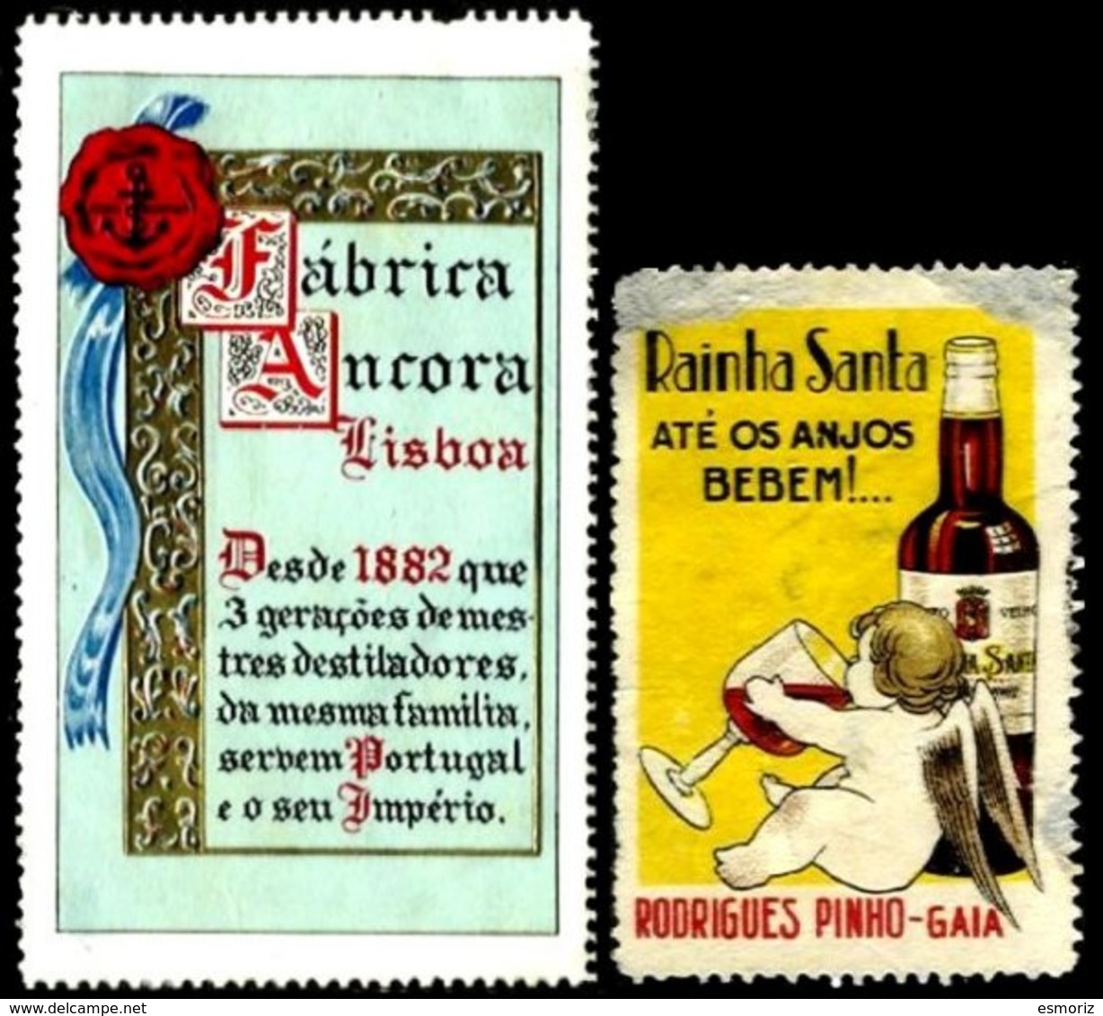 PORTUGAL, Vinhetas Publicidade, Ave/F - Unused Stamps