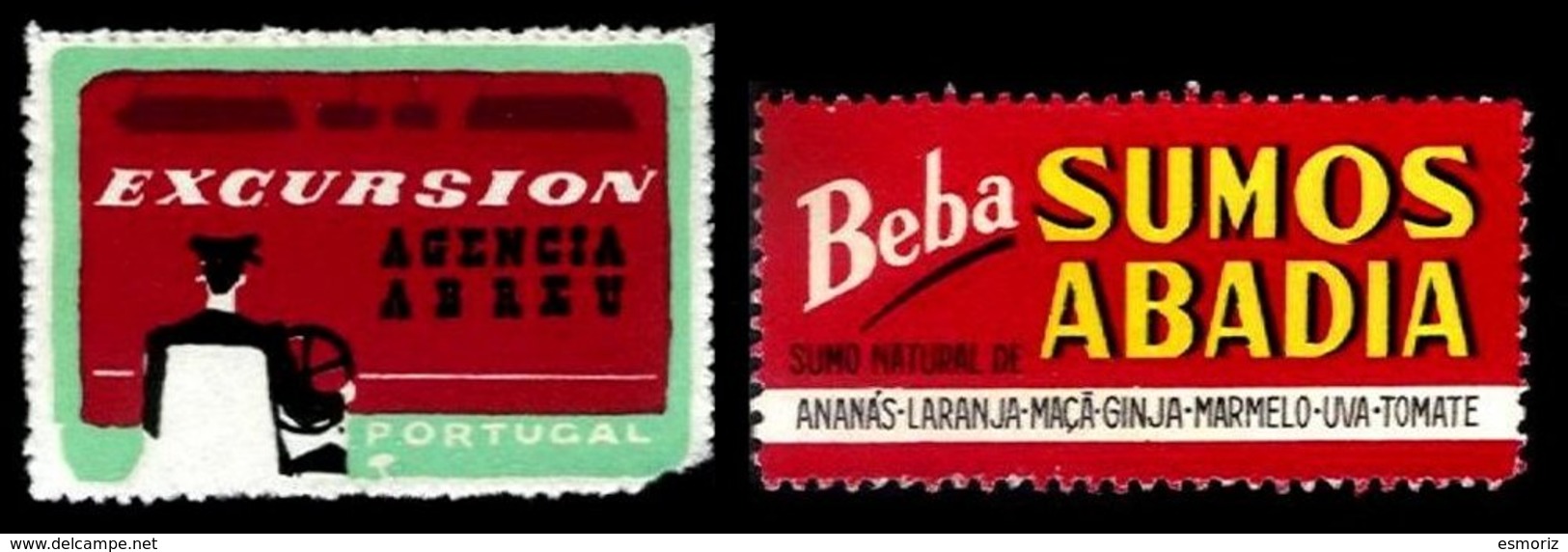 PORTUGAL, Vinhetas Publicidade, Ave/F - Unused Stamps