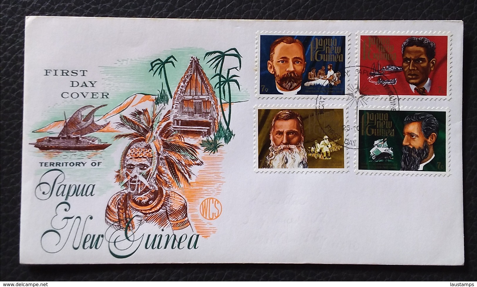 Papua New Guinea 1972 Missionaries FDC(WCS) - Papúa Nueva Guinea