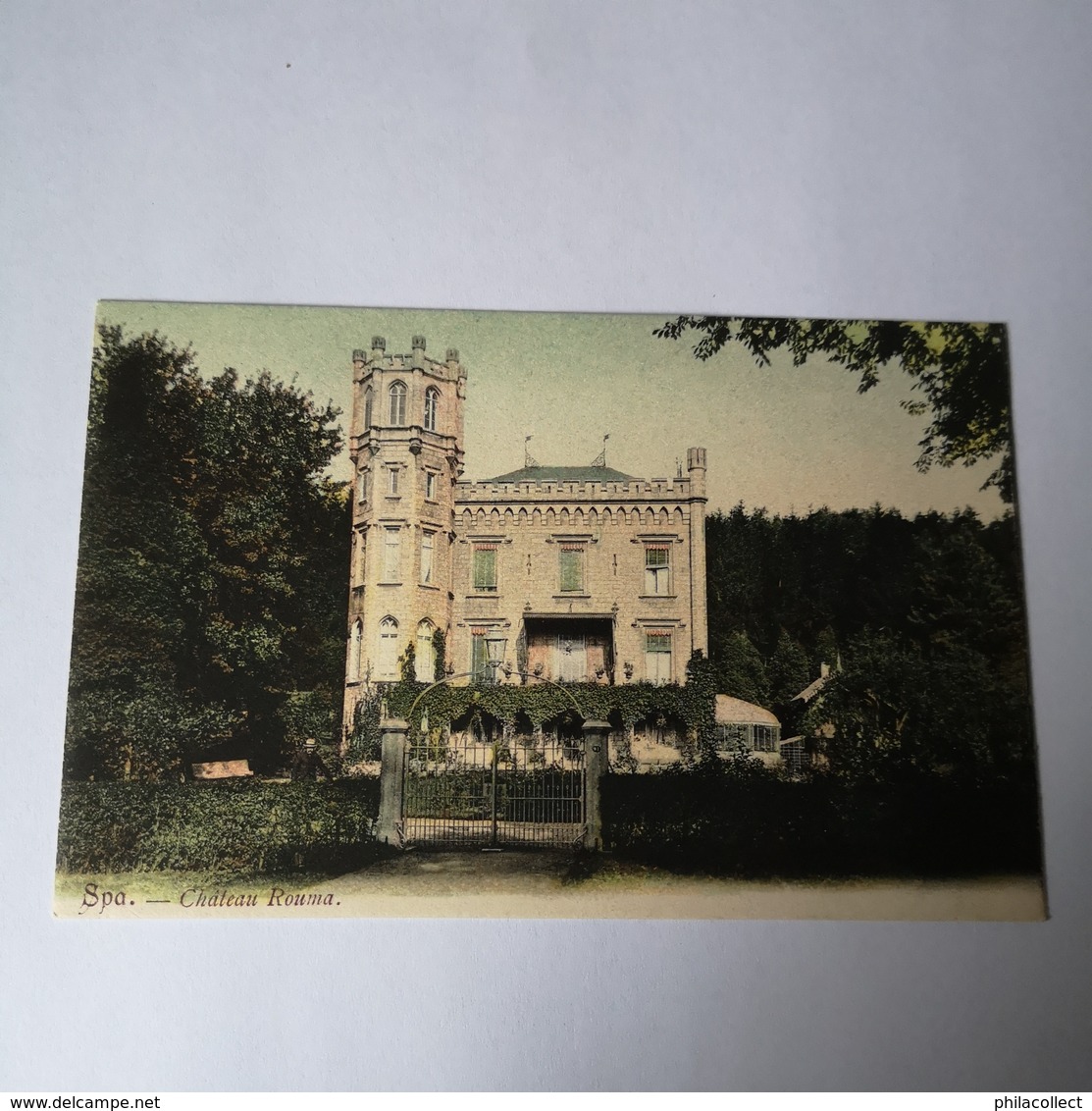 Spa / Chateau Rouma (color) Ca 19?? - Spa