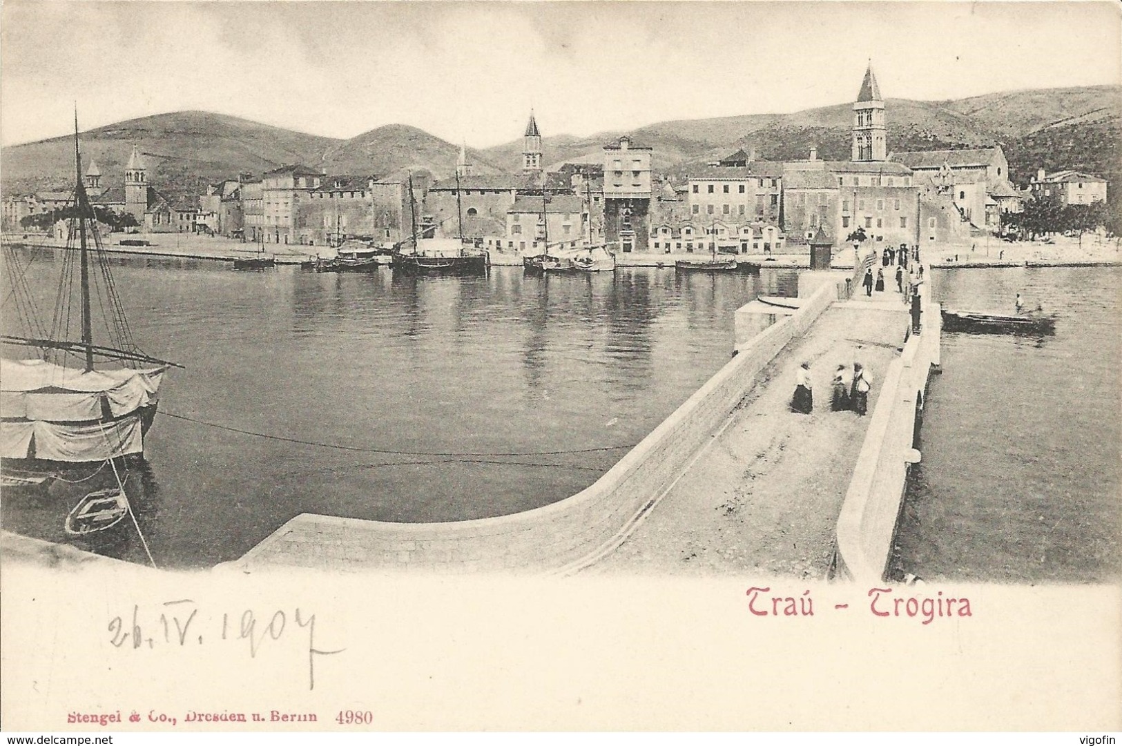 TROGIR TRAU DALMAZIA HRVATSKA CROAZIA, PC Uncirculated - Kroatien