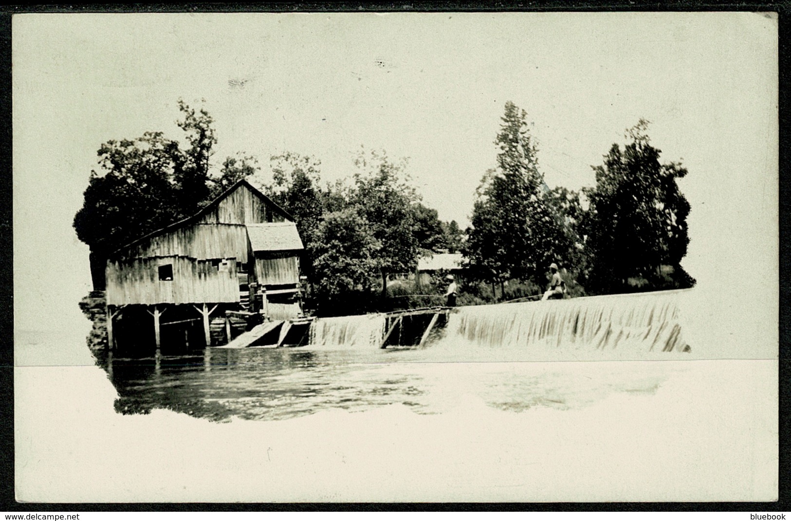 Ref 1251 - 1910 Real Photo PC Springfield Water Mill - South Of Springfield Missouri USA - Springfield – Missouri