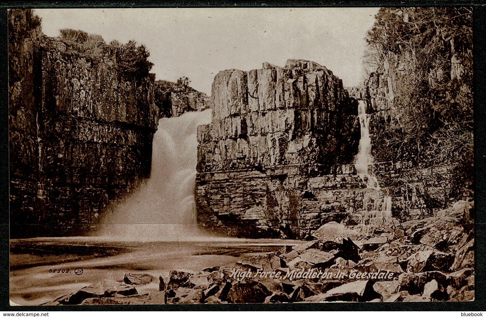 Ref 1251 - Early Real Photo Postcard - High Force - Middleton-in-Teesdale Durham - Altri & Non Classificati