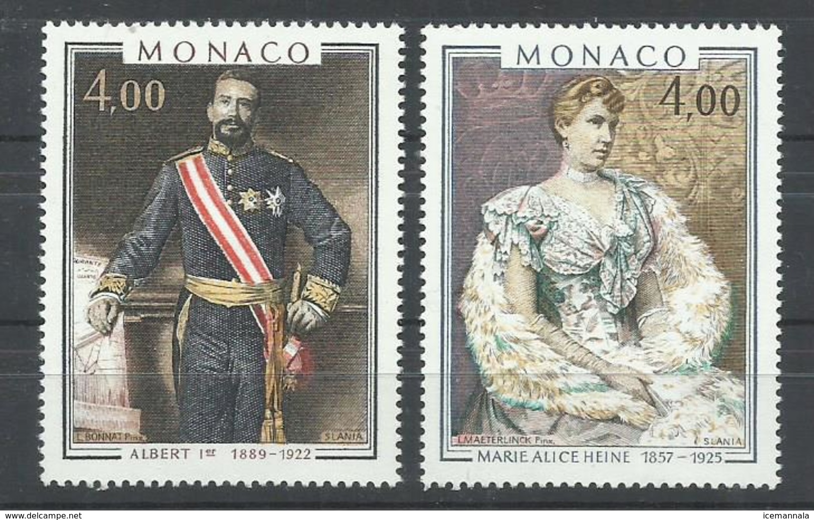 MONACO  YVERT 1245/46   MNH  ** - Nuevos