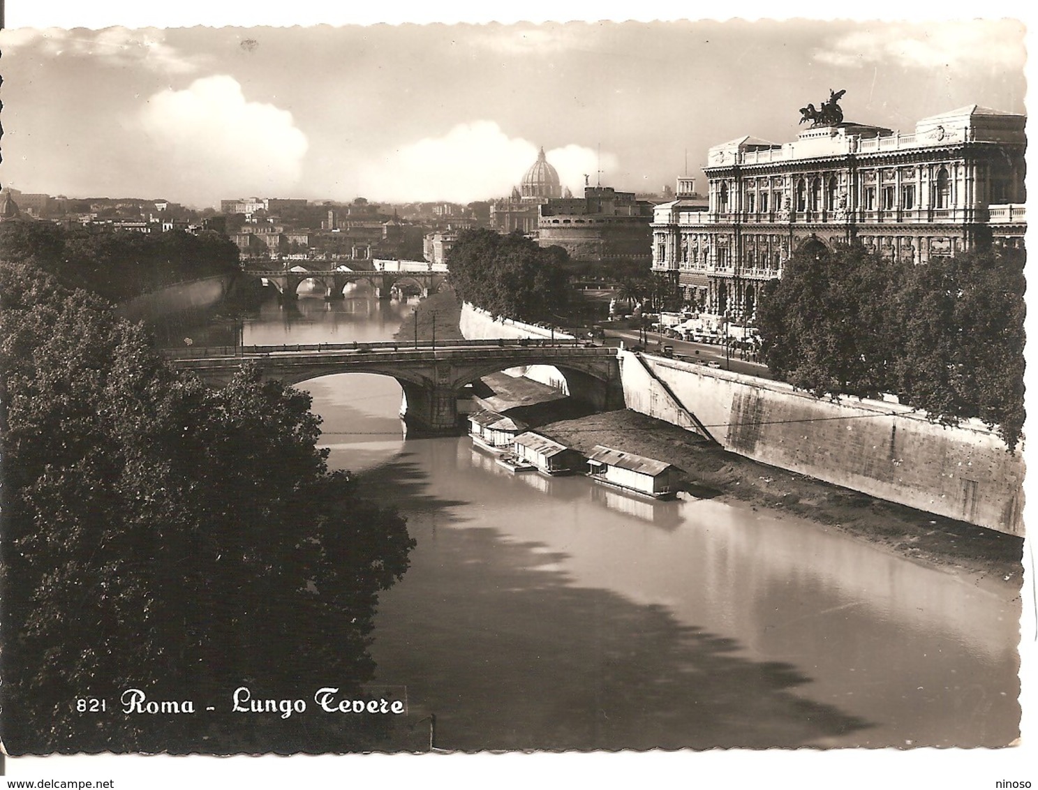 ROMA  LUNGO TEVERE - Fiume Tevere