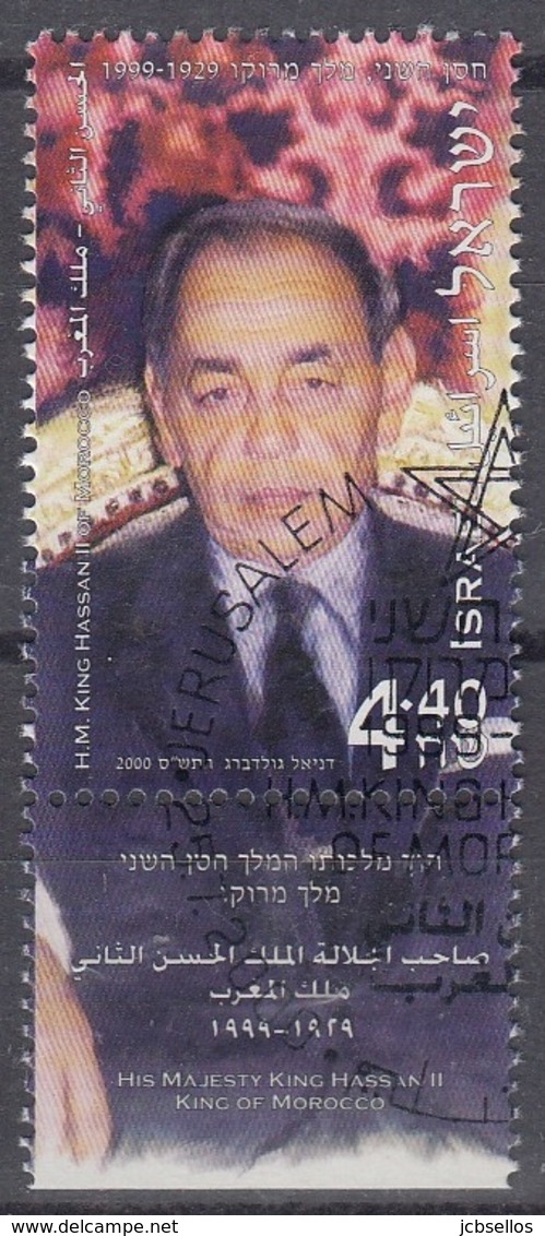 ISRAEL 2000 Nº 1495 USADO CON TAB - Usados (con Tab)