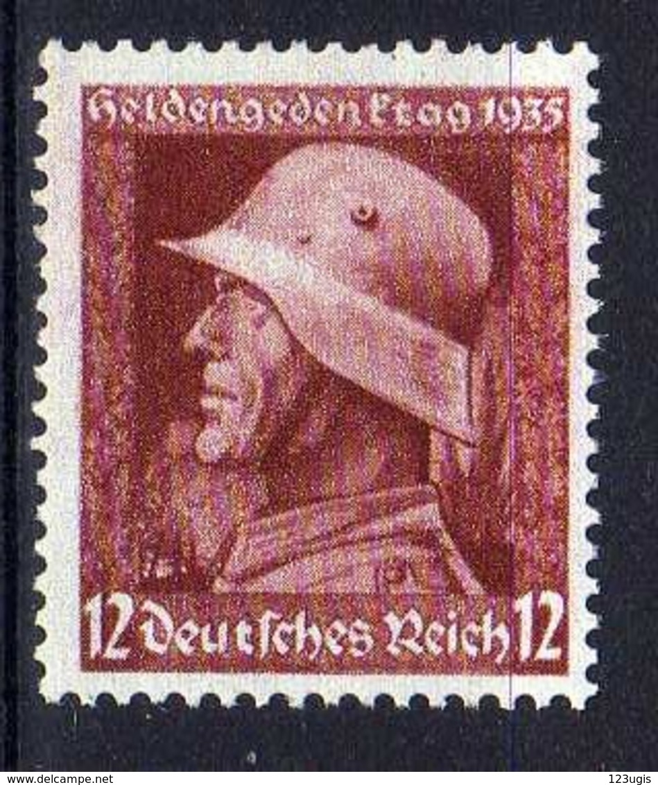 Deutsches Reich, 1935, Mi 570 X **, Heldengedenktag [231218StkKV] - Unused Stamps