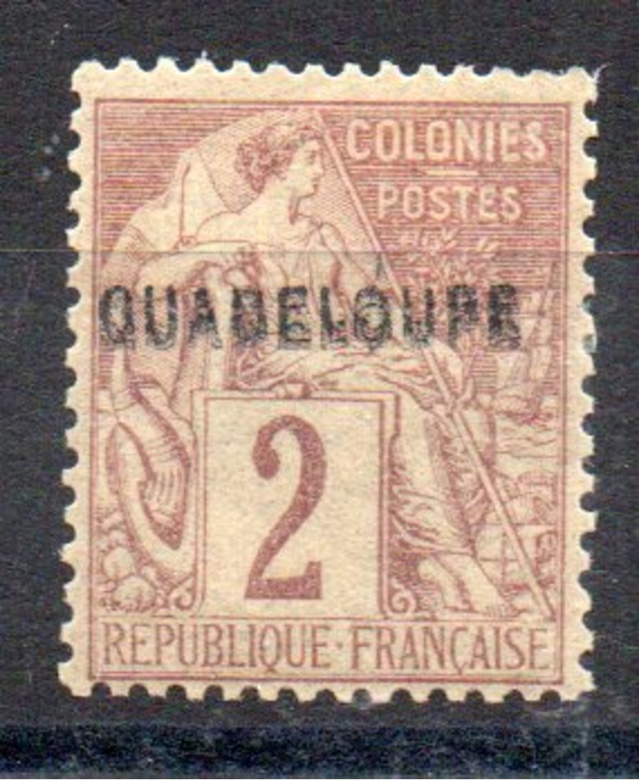 GUADELOUPE - YT N° 15b - Neuf * - MH - Cote: 60,00 € - Unused Stamps