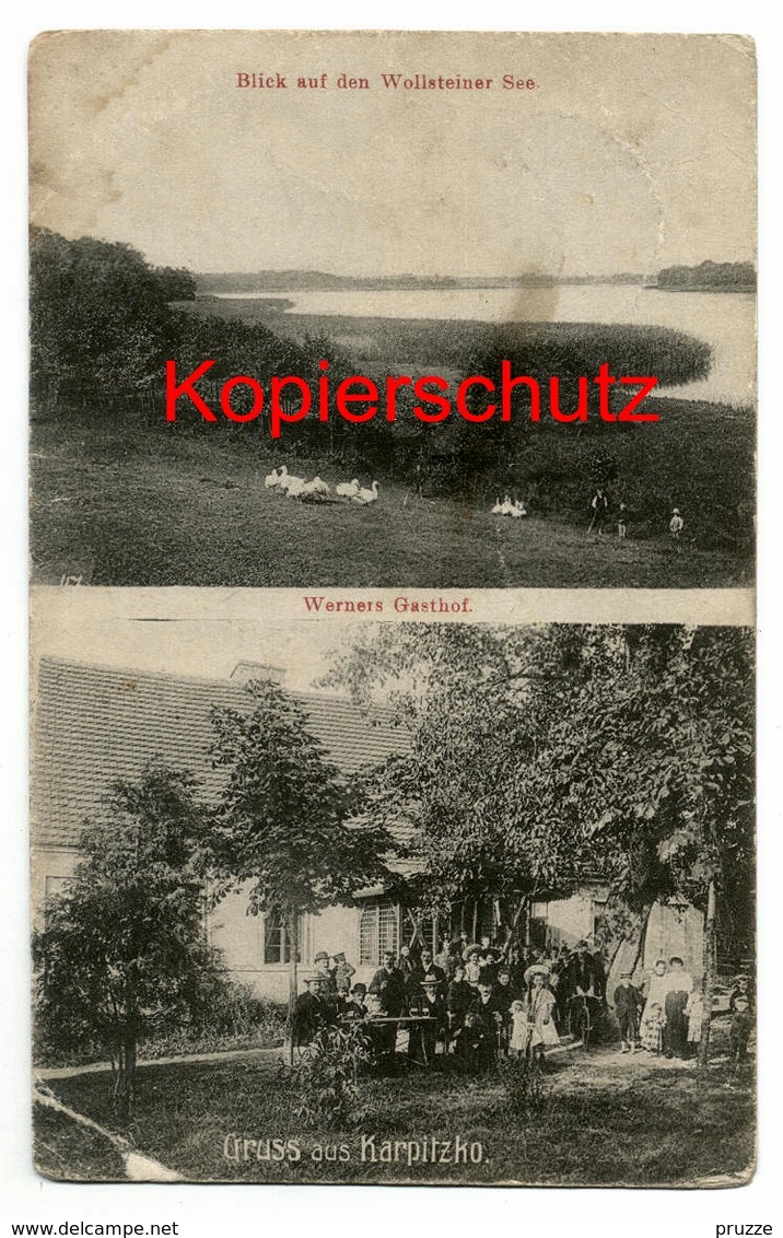 Karpitzko 1908, Werner's Gashof, Bei Wollstein - Posen