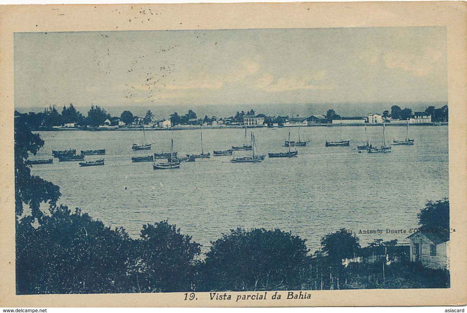 S. Tomé Principe 19 Vista Parcial De Bahia Antonio Duarte P. Used S.Tomé - Sao Tome And Principe