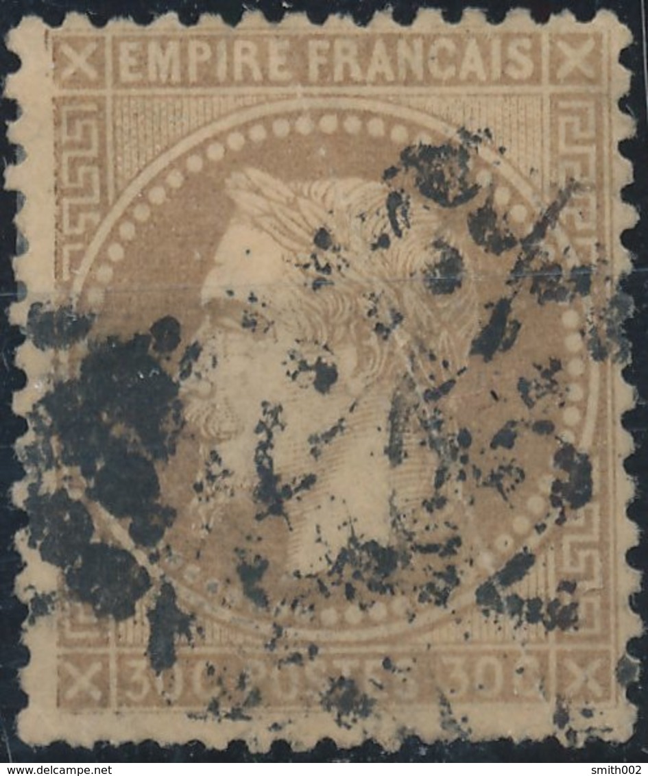 FRANCE - 1863 No 28 Napoleon III - 1863-1870 Napoléon III Lauré