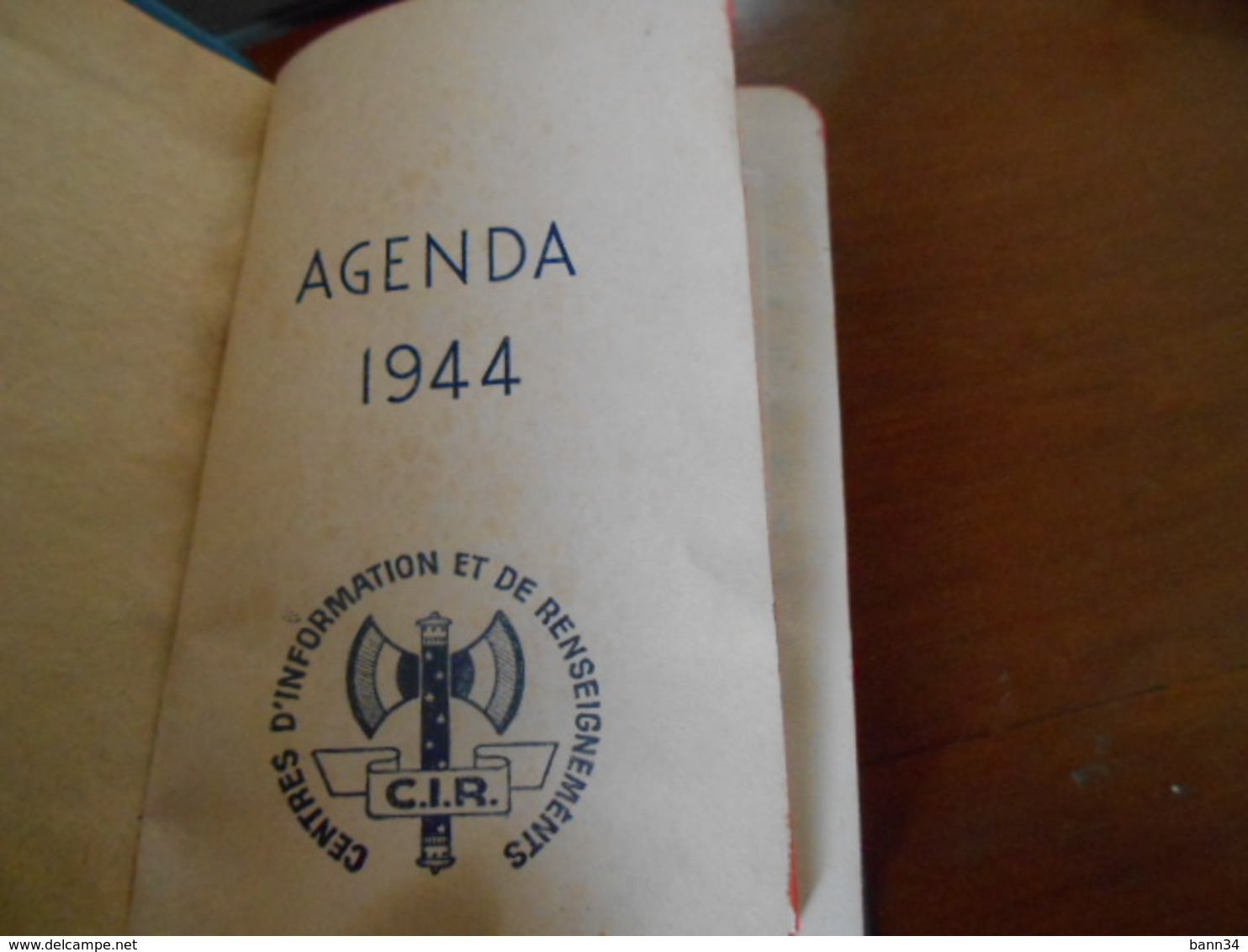 Petit Agenda Marechal Petain 1944 Vichy Politique Propagande - 1939-45