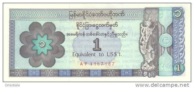 MYANMAR P. FX1 1 D 1993 UNC - Myanmar
