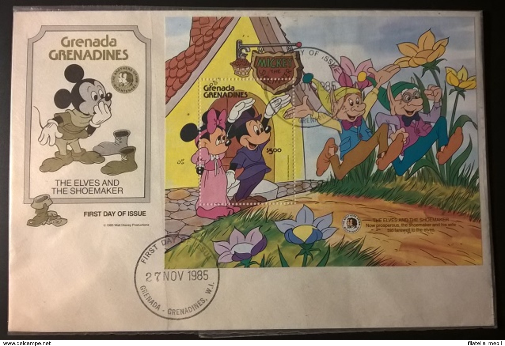 GRENADA GRENADINES DISNEY FDC - Disney