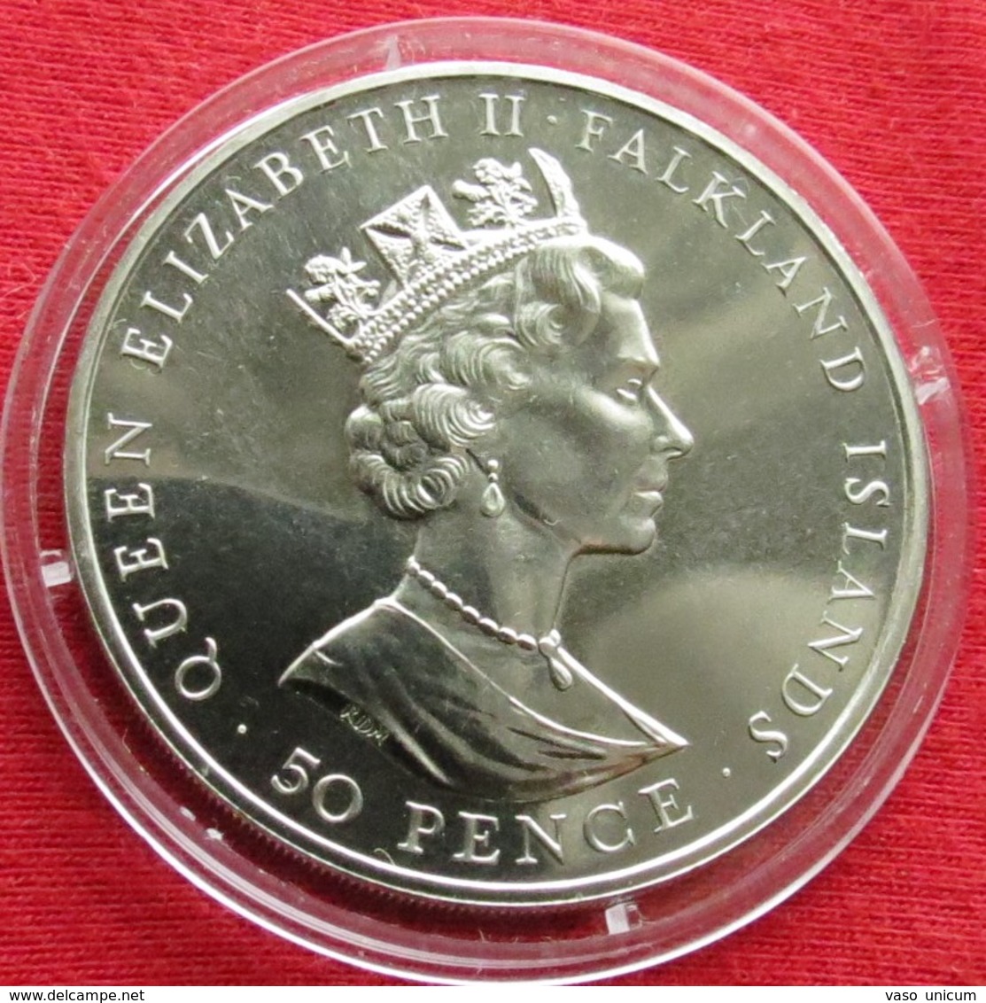 Falkland Islands 50 Pence 1992 40 Years - Falkland