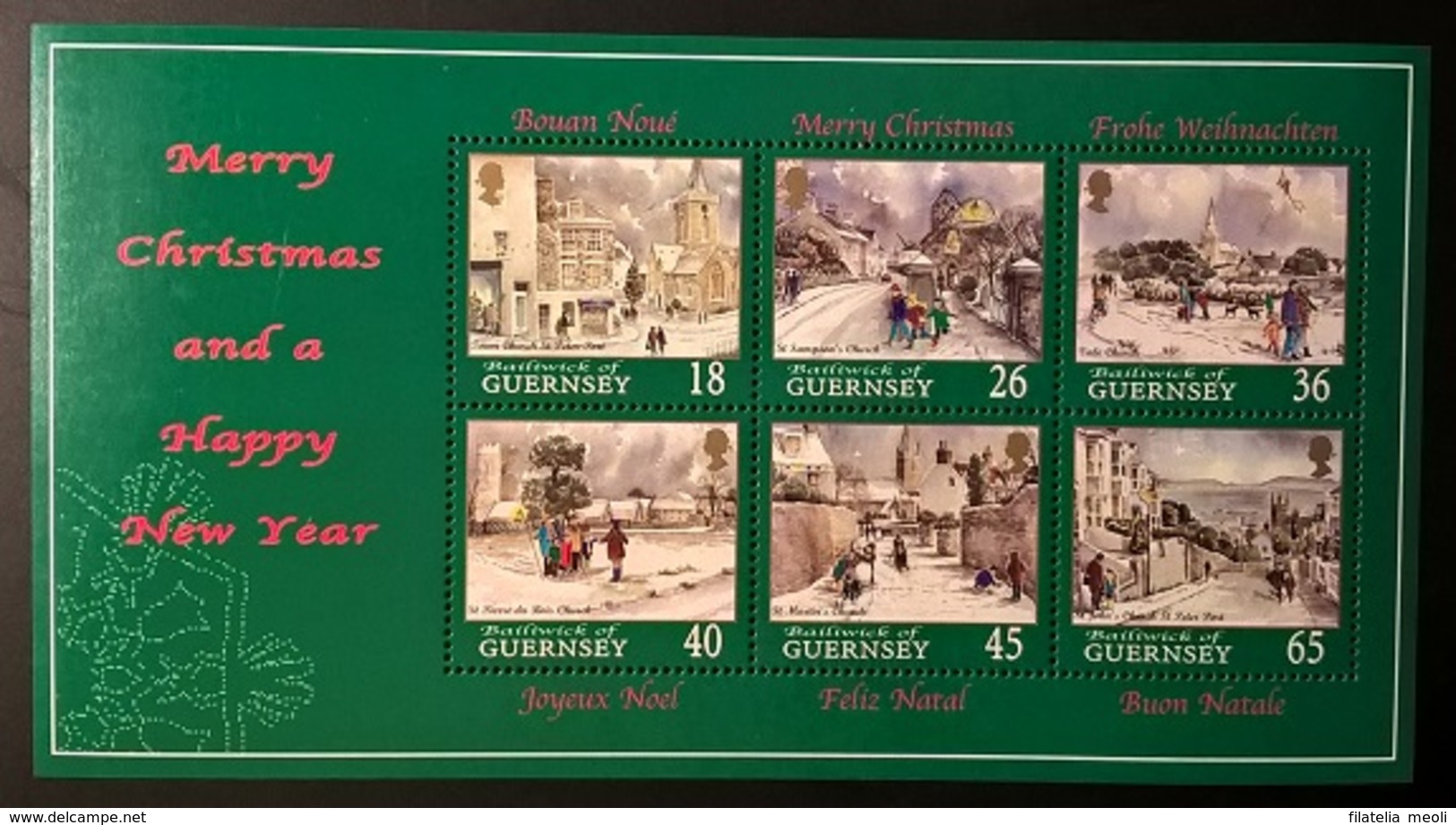 GUERNSEY NATALE 2000 - Guernesey