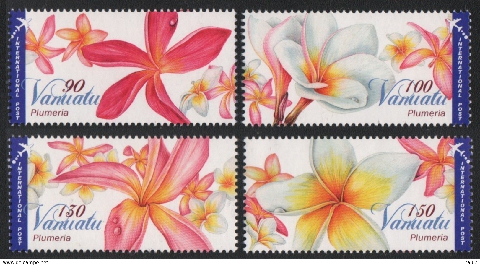 Vanuatu 2009 - Flore, Fleurs Orchidées - 4 Val Neufs // Mnh - Vanuatu (1980-...)