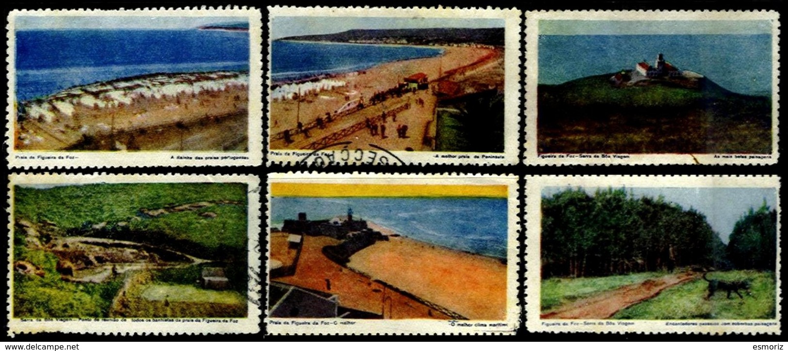 PORTUGAL, Vinhetas Tutísticas, F/VF - Neufs