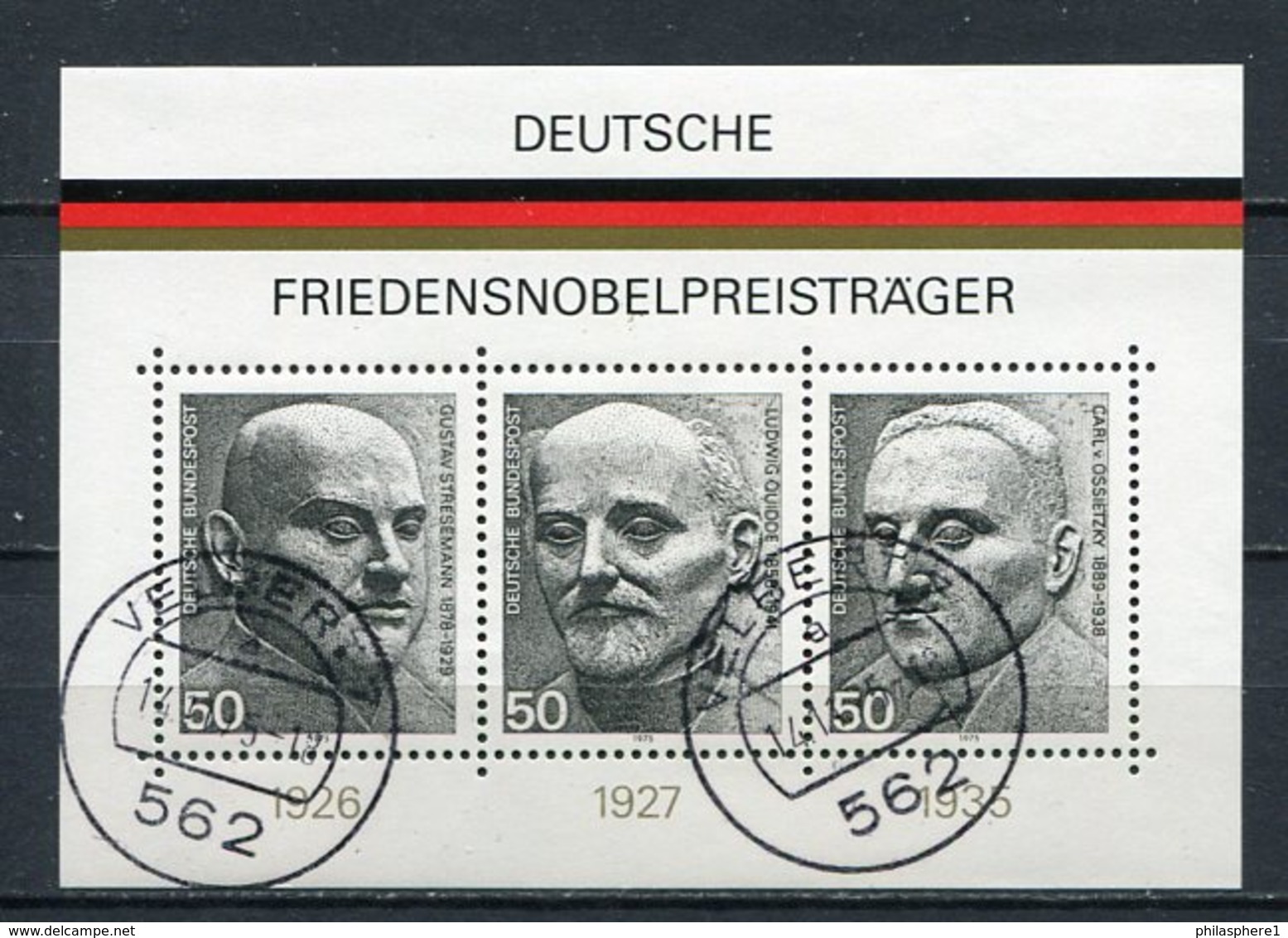 BRD Block 11      O Used      (10729)  (Jahr:1975) - Sonstige & Ohne Zuordnung