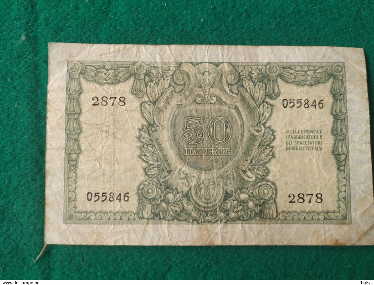 50 Lire 1951 - 50 Lire
