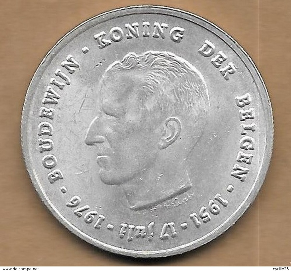 250 Francs Argent 1976 FL - 250 Francs