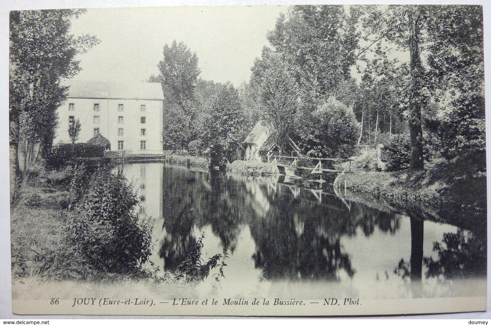 L'EURE ET LE MOULIN DE LA BUSSIÈRE - JOUY - Jouy