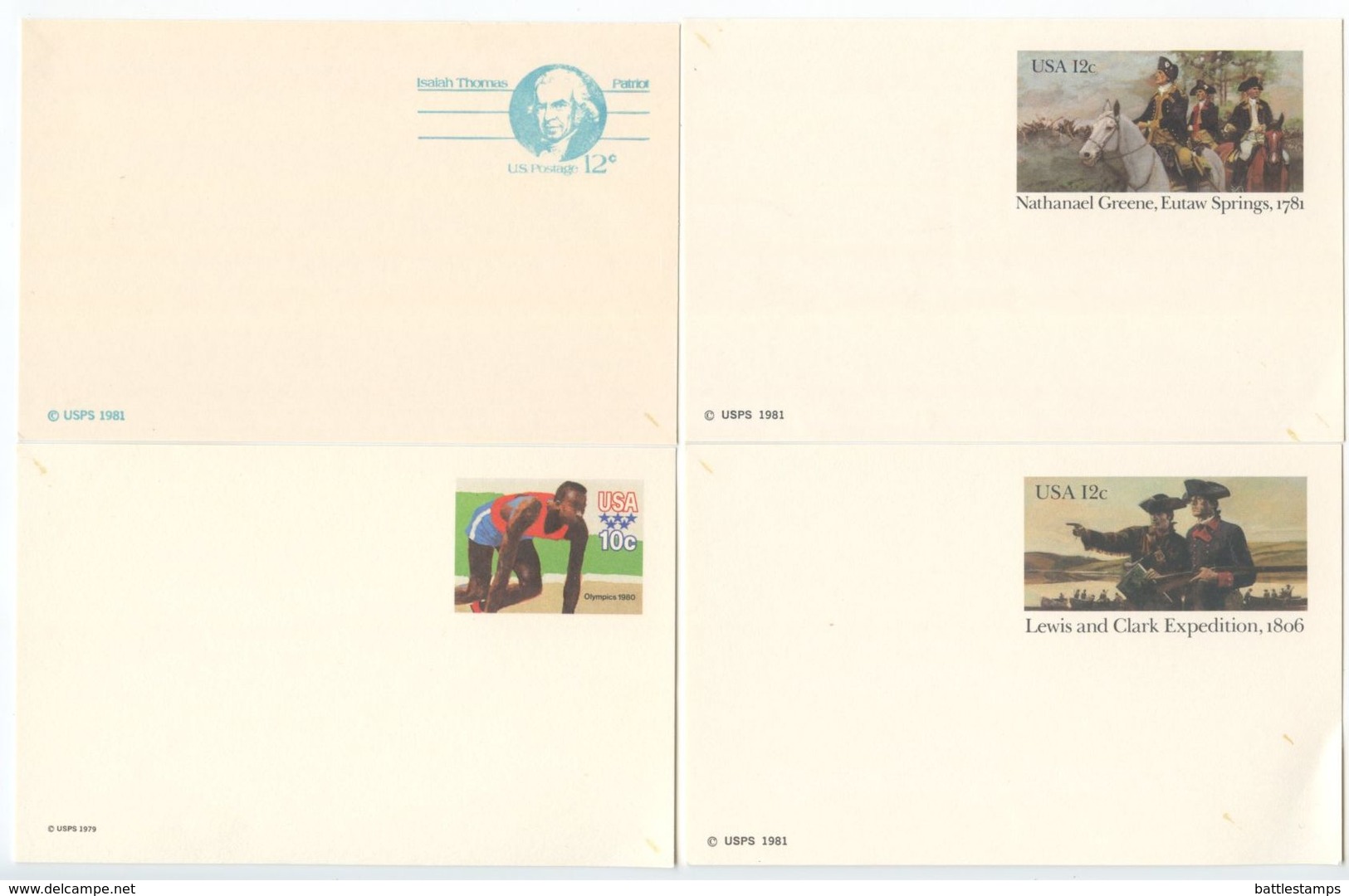 United States 1970‘s-2000‘s 33 Different Mint Postal Cards - 1981-00