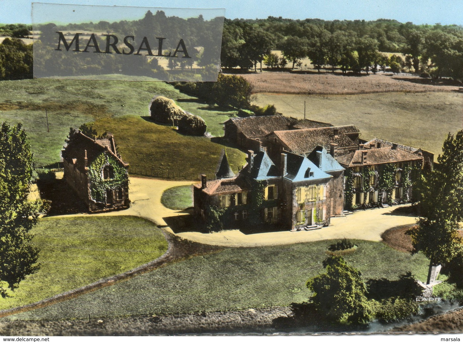 CPSM L'Hermenault Le Chateau  Du Gué - L'Hermenault