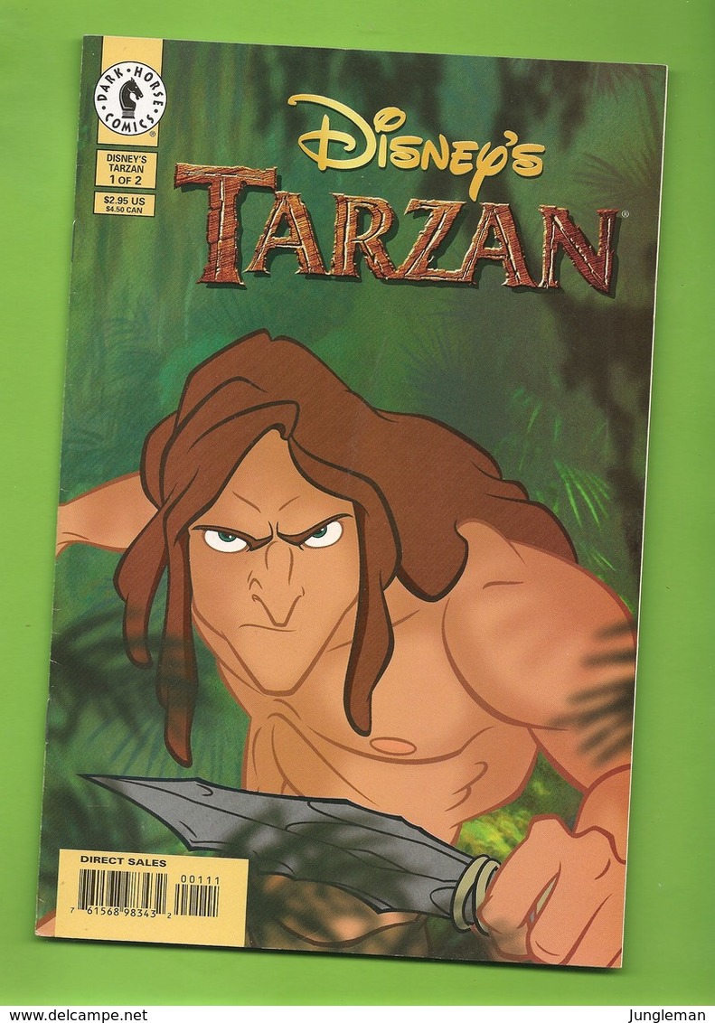 Disney's Tarzan # 1 And 2 (Tarzan De Disney) - Dark Horse Comics - In English - Juin Et Juillet 1999 - Neuf - Autres Éditeurs