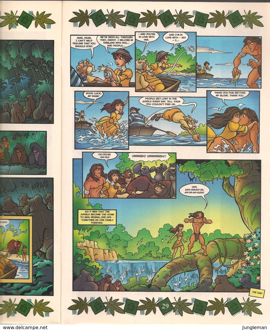 Disney's Tarzan # 1 And 2 (Tarzan De Disney) - Dark Horse Comics - In English - Juin Et Juillet 1999 - Neuf - Altri Editori