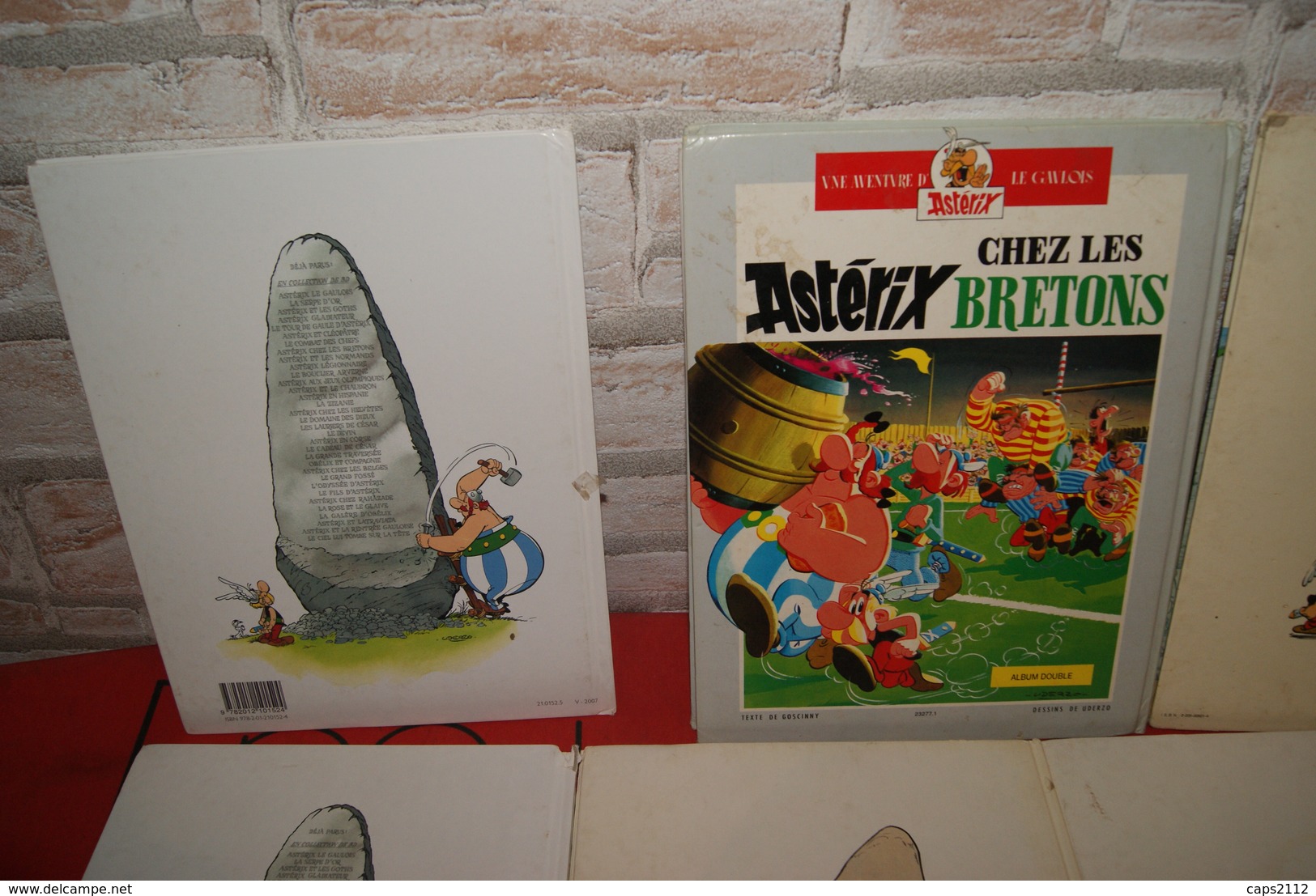 LOT ALBUM ASTERIX