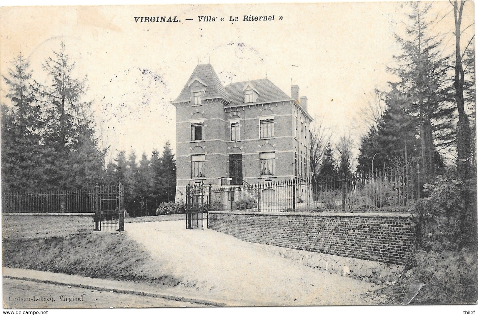 Virginal NA5: Villa Le Riternel 1910 - Ittre