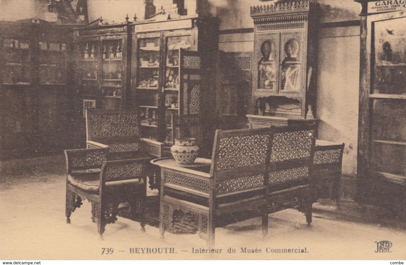 POST CARD BEYROUTH. 24 9 1921. OMF SYRIE TO  FRANCE /  2 - Autres & Non Classés