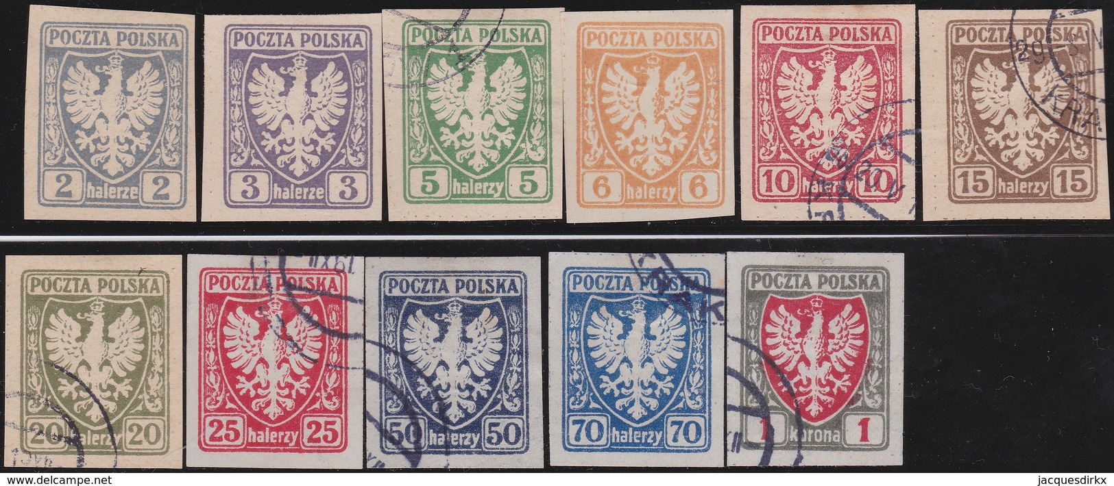Polen     .  Yvert  .   136/146     .   O / *     .   Gebraucht Und Ungebraucht - Unused Stamps