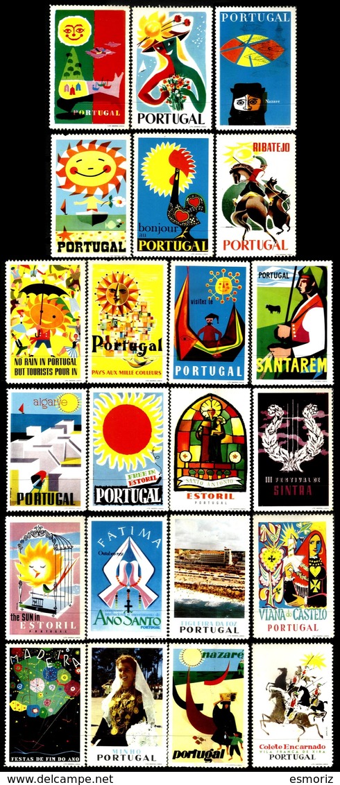 PORTUGAL, Vinhetas Tutísticas, F/VF - Unused Stamps