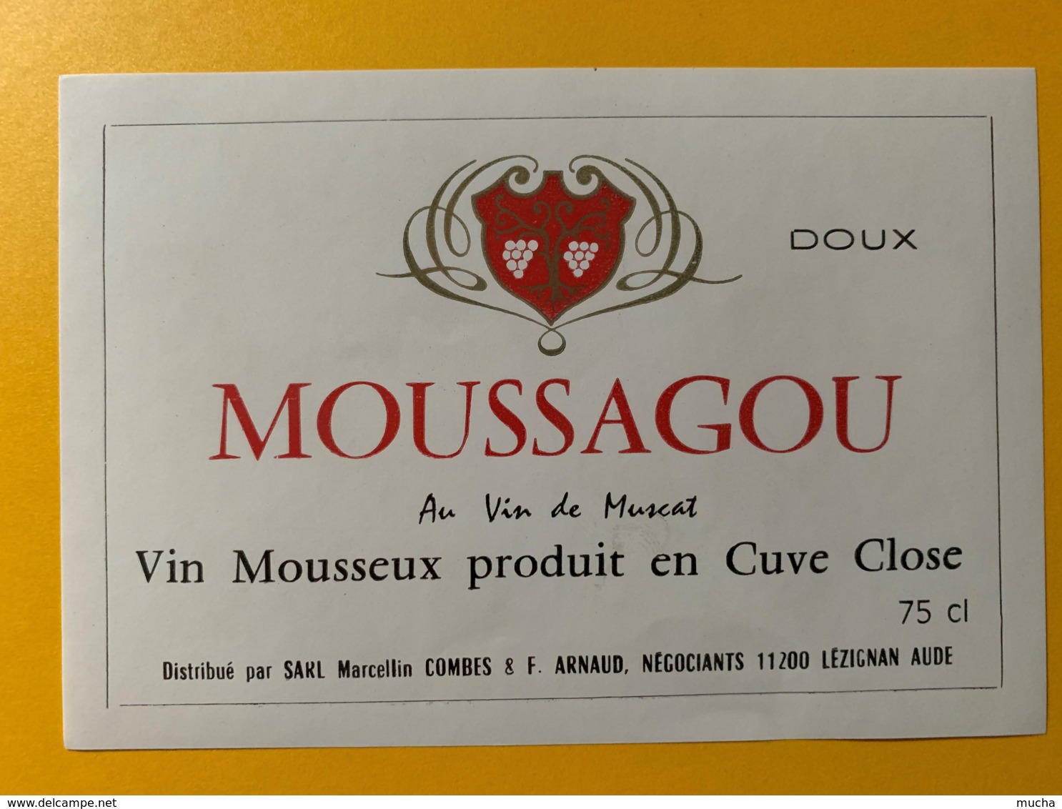 9277 - Moussagou Az Vin De Muscat Lézignan Aude - Autres & Non Classés