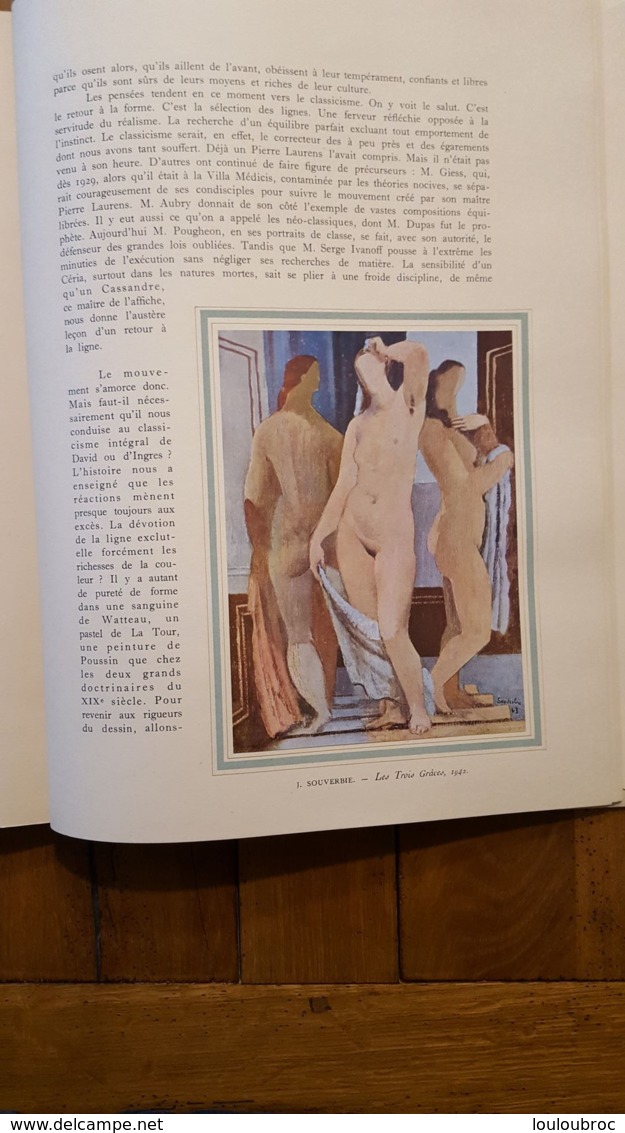 POUR UNE RENAISSANCE DE LA PEINTURE FRANCAISE 112 PAGES NOMBREUX NUS FEMININS FRAIS DE PORT OFFERT - Art