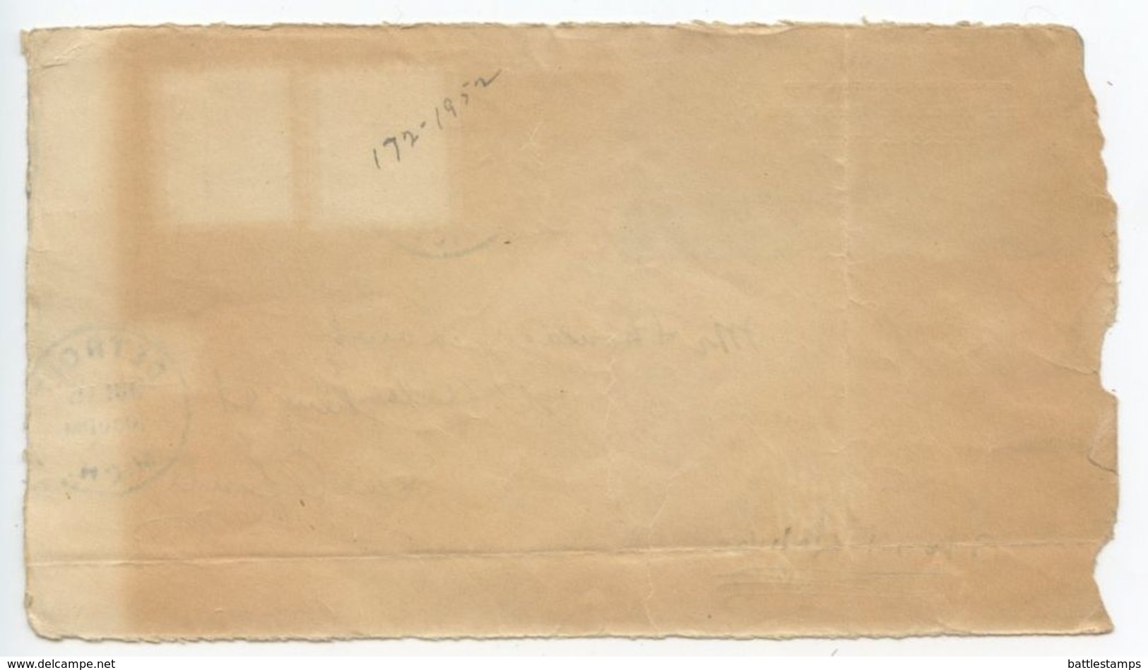 United States 1926 Special Delivery Cover Detroit MI To Bellefonte PA, Scott 627 & 628 - Brieven En Documenten