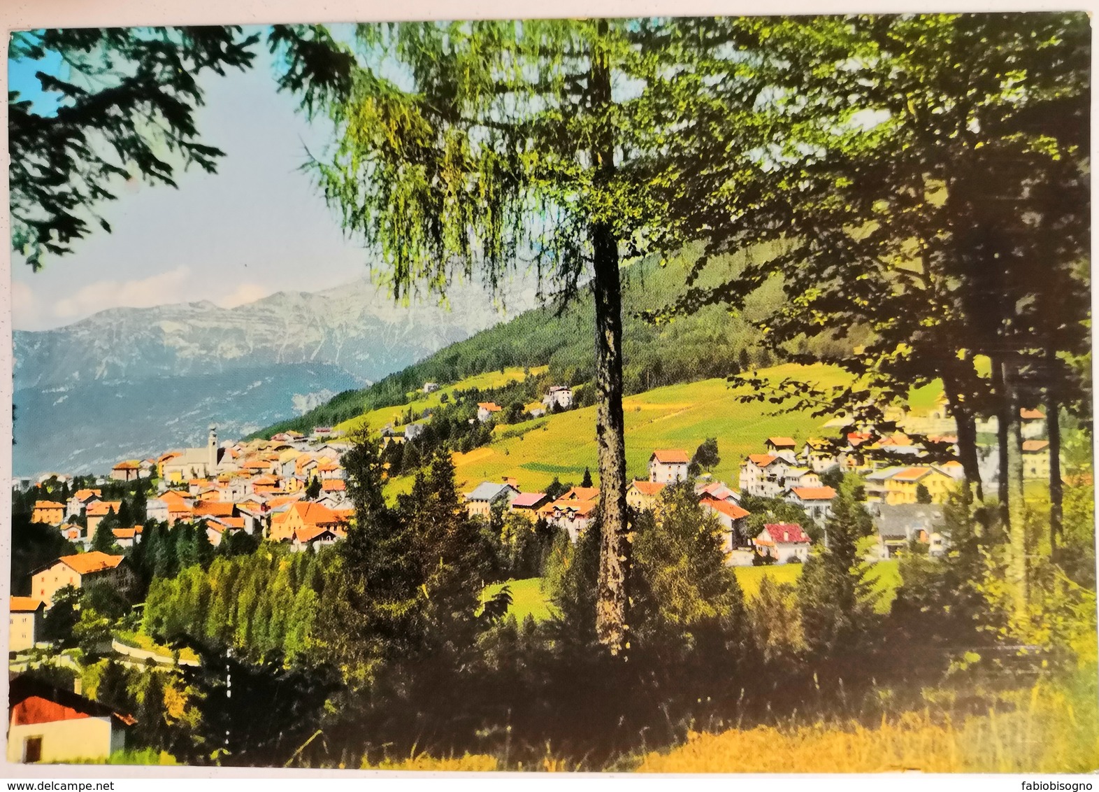 FOLGARIA (DUE CARTOLINE) - FG VG 1979 CON FRANCOBOLLO - Trento