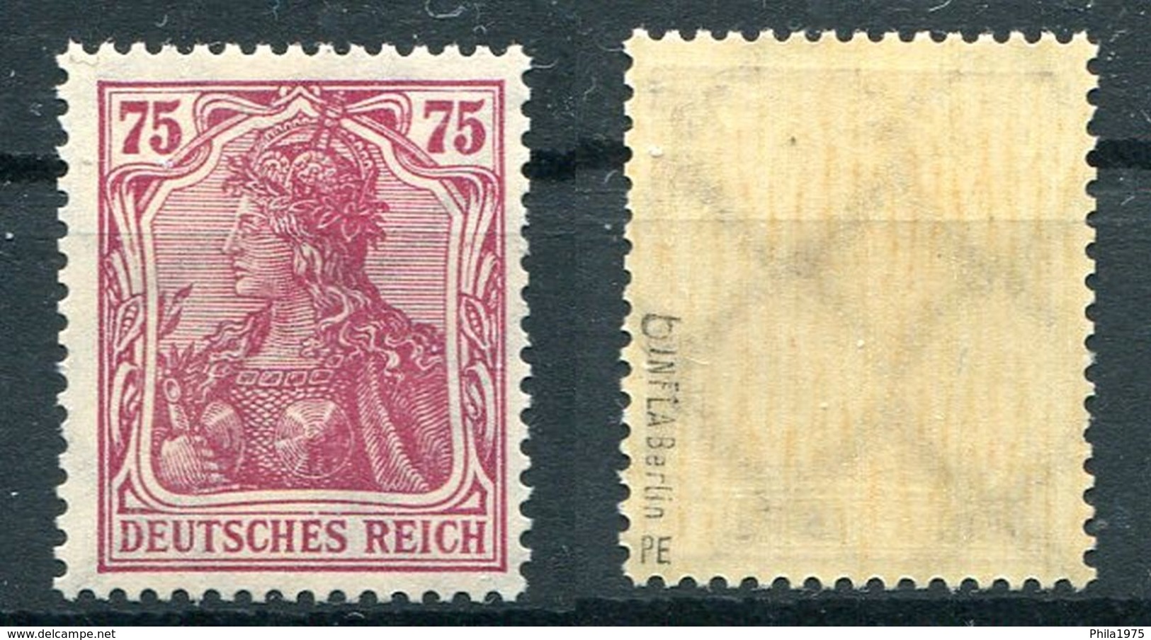 Deutsches Reich Michel-Nr. 197b Postfrisch - Geprüft - Ungebraucht
