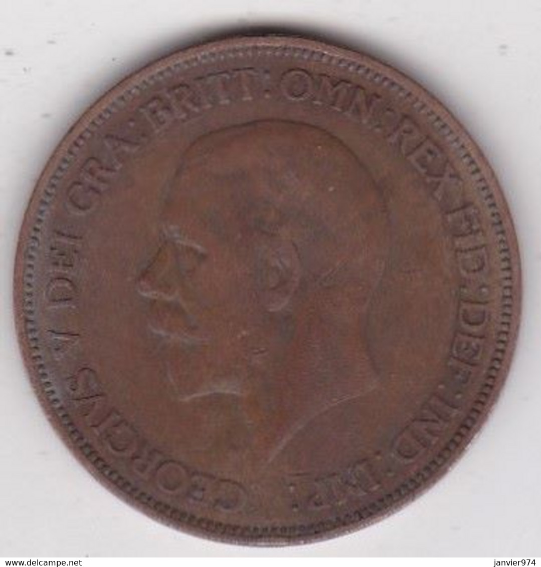 Grande-Bretagne. 1 Penny 1936. George V - D. 1 Penny