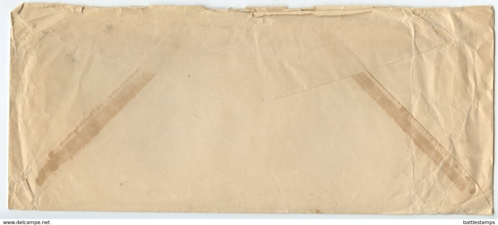 United States 1930‘s Airmail Cover Panama City FL To Washington DC, Scott 567 X 2 - Brieven En Documenten