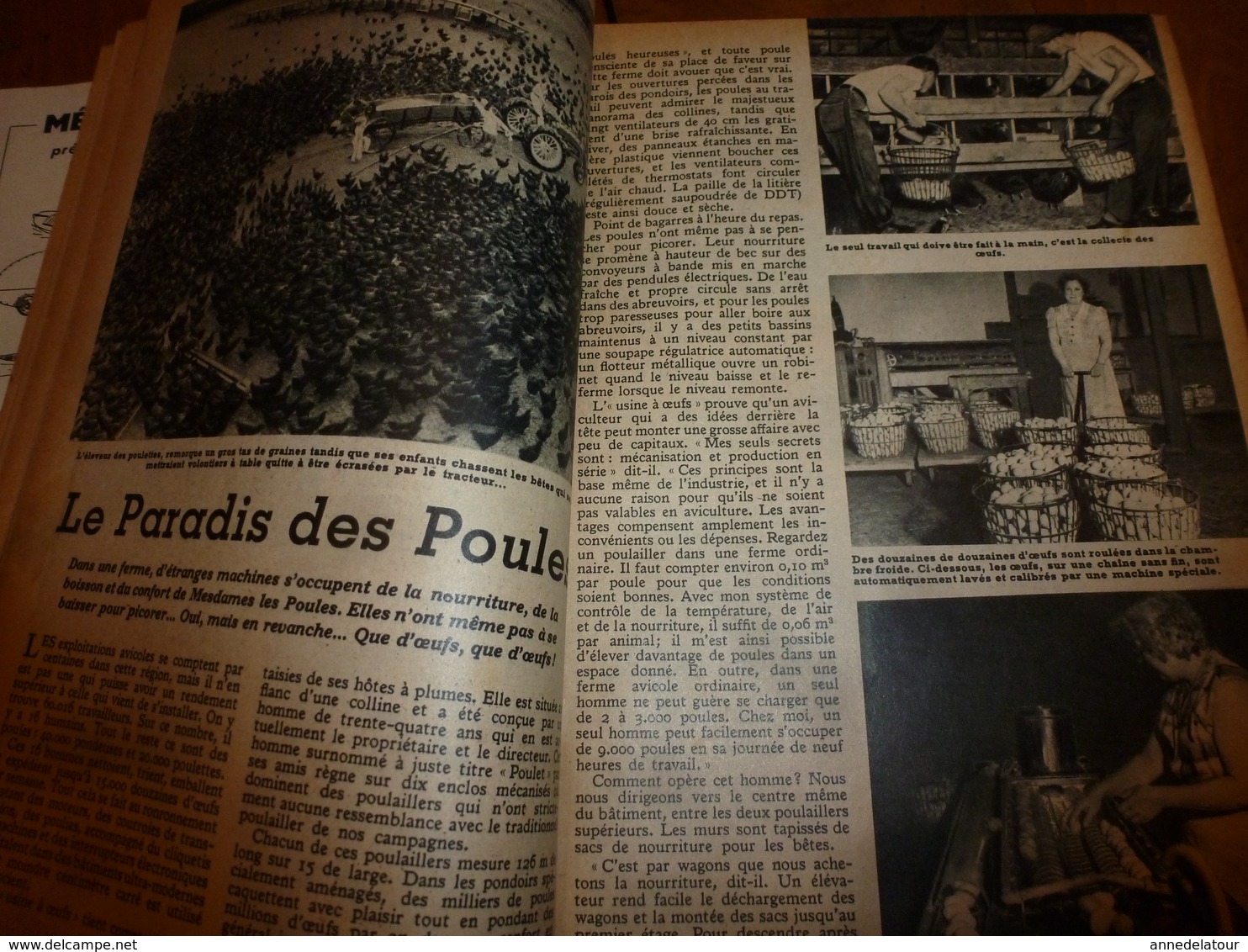 1953 MÉCANIQUE POPULAIRE:Arbre a musique;Saumon rouge;Faire un cheval à bascule;Pas faire le malin avec un douanier;etc