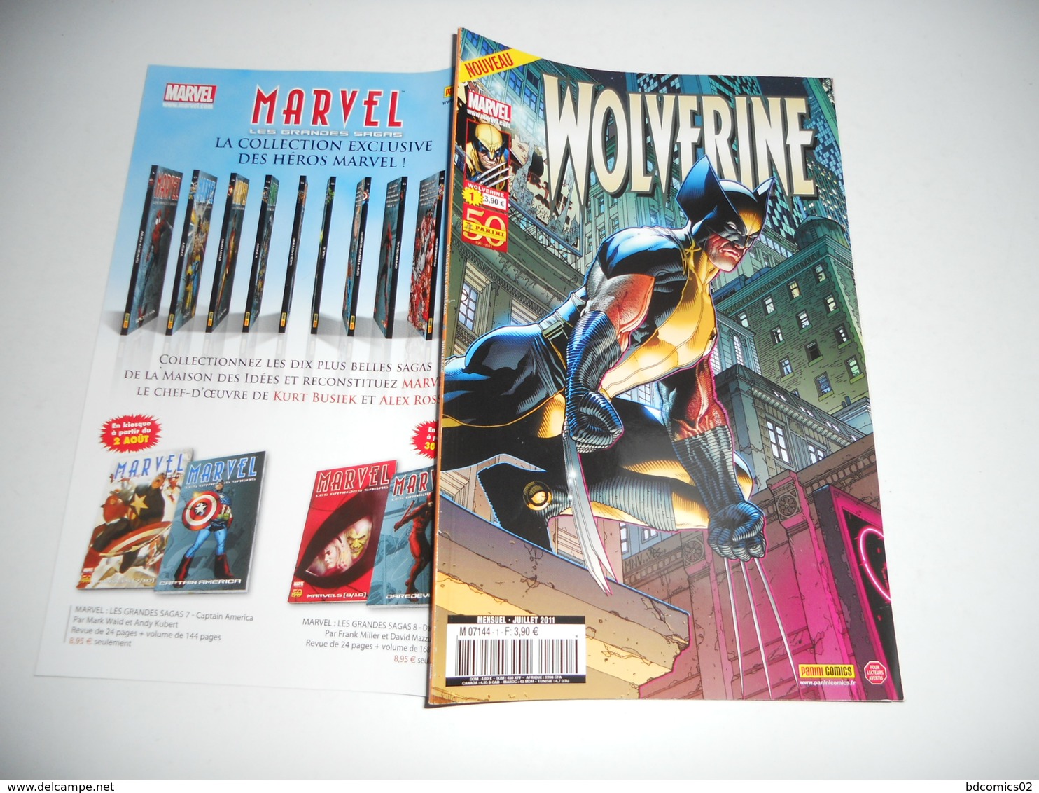 Wolverine N° 1 ( Nouveau ) : Wolverine En Enfer ( 1/3 )"V2 Marvel Panini Comics Tbe - Volverine