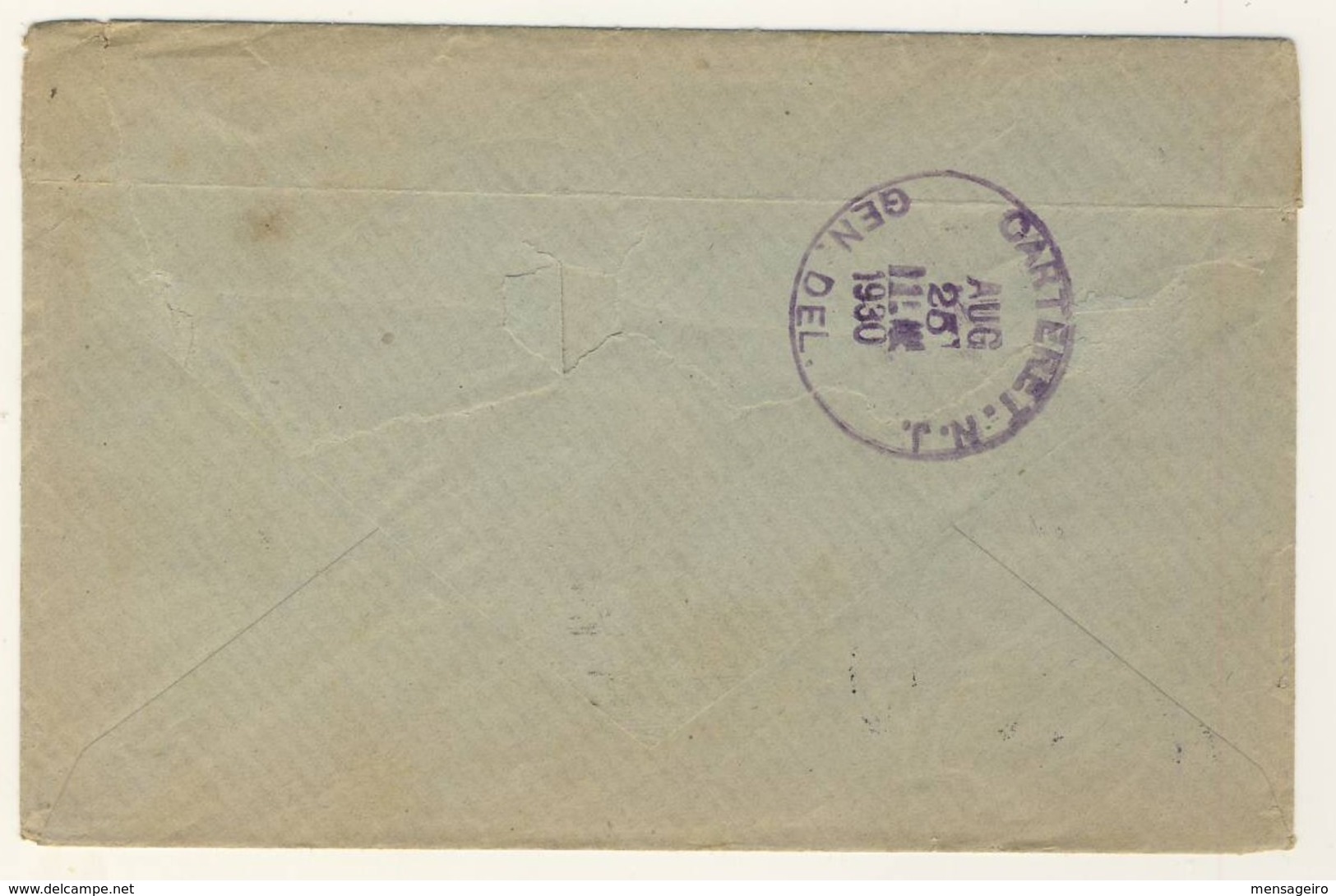 (C09) - Y&T N°181 PASTEUR - LETTRE MONTE-CARLO =>USA 1930 - TAXEE PAR TP TAXE US - Lettres & Documents