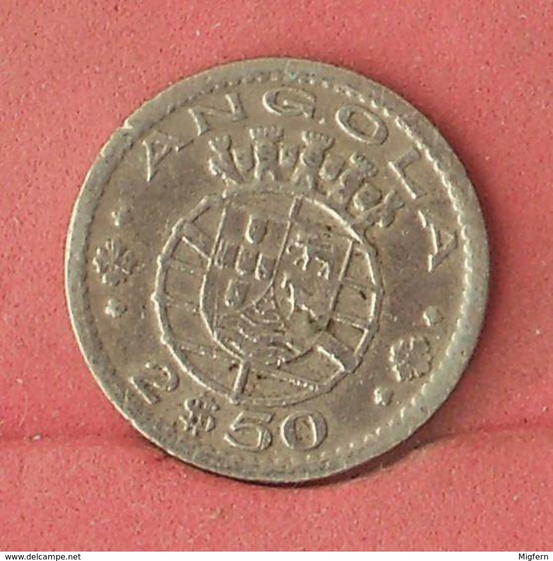 ANGOLA 2,5 ESCUDOS 1956 -    KM# 77 - (Nº10850) - Angola