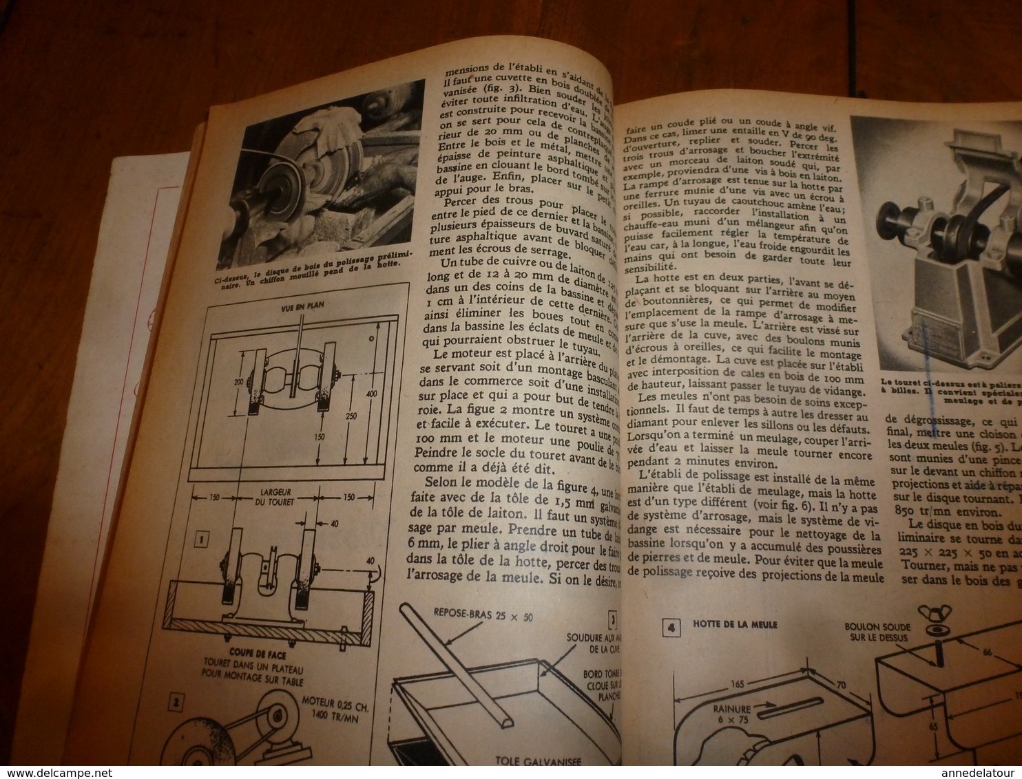 1953 MÉCANIQUE POPULAIRE: Maison anti-atomique;Dressage chien de chasse;Faire une fausse-vraie pierre précieuse;etc